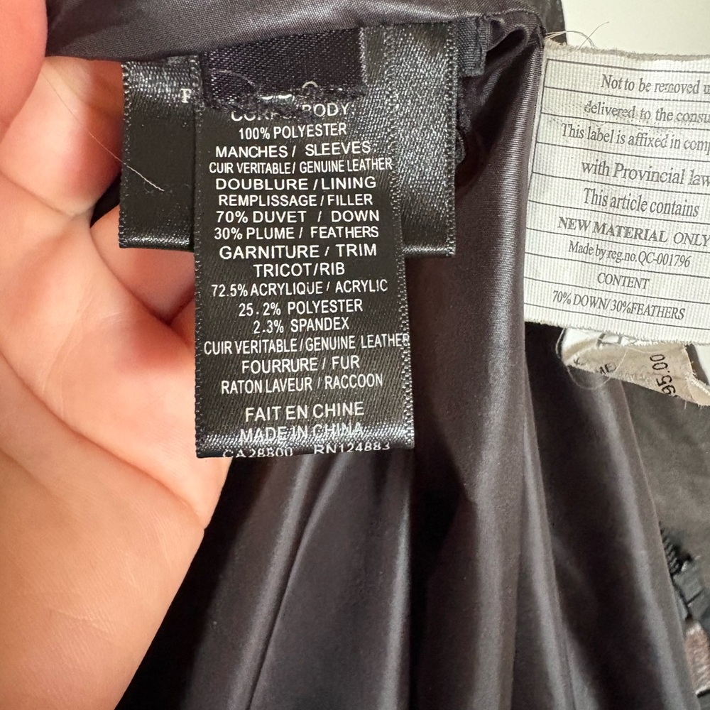 RUDSAK Textured Black Outerwear xsmall - Picture 11 of 12